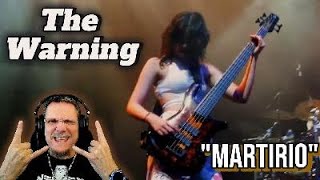 The Warning quotMartirioquot Reaction Great guitar outro [upl. by Mclain]