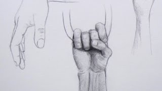 How to Draw Realistic Hands  Different Ways [upl. by Akenal]