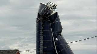 HARVESTORE SILO COLLAPSE and ours [upl. by Riker884]