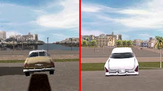 Driver 2 PS1 vs ReDriver 2 PC vs Open Driver PreAlpha  Havanas Jump Comparison [upl. by Alsworth]