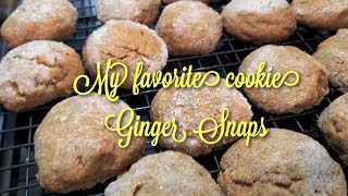 My Delicious Ginger Snaps Cookies  Easy to make recipes [upl. by Ennairoc971]