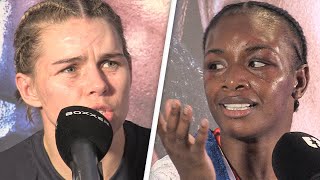 Claressa Shields vs Savannah Marshall • FULL POST FIGHT PRESS CONFERENCE • Sky Sports Boxing [upl. by Cornelia788]