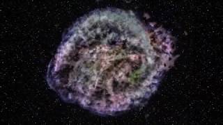 Animación del origen de la Supernova de Kepler de 1604 [upl. by Lamoureux]