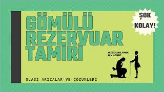 Duvar İçi Gömülü Sifon Rezervuar Sökülmesi  Takılması  Tamiri [upl. by Drisko]