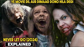 2024 Best Survival Horror Never Let Go Movie Explained in HIINDI  Horror Movie Explained in Hindi [upl. by Caputto]