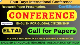 Online International Conference  Multiple Teaching Act  English for Global  Call for Paper [upl. by Tindall]