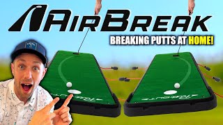 The Best Putting Mat Ever Invented  PuttOut AirBreak Golf Review [upl. by Helbonnas]