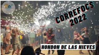 Correfocs 2022 Hondon de las Nieves [upl. by Akamaozu]