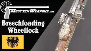 Beautiful 1625 Breechloading Wheellock [upl. by Namijneb]