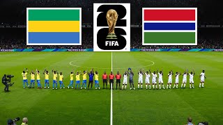 Gabon vs Gambia ● FIFA World Cup 2026 Qualification  11 June 2024 Gameplay [upl. by Wise]