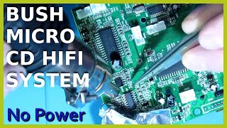 Bush Micro HiFi No Power Can I fix it [upl. by Leifer680]