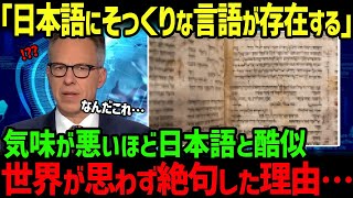 【海外の反応】「日本人はこれが読めるの！？」もはや偶然とは思えない日本語とヘブライ語の共通点に世界が絶句… [upl. by Marcie216]