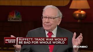 Warren Buffett What if Tariffs Rose on Chinese Goods [upl. by Ramu643]