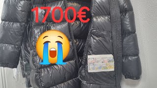 MONCLER DAUNEN MANTEL 1700€ 😭😭😭 [upl. by Barney396]