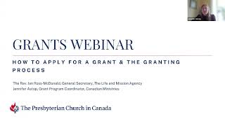 Grants Webinar How to Apply and the Granting Process [upl. by Hamburger]