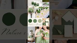 Summer Wedding Color Palette 2023 [upl. by Lynch]