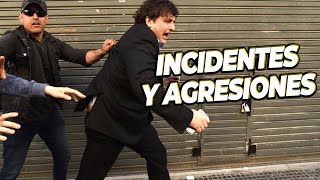 ROBOS A LA PRENSA Y AGRESIÓN A UN YOUTUBER EN LOS INCIDENTES EN CONGRESO POR EL VETO UNIVERSITARIO [upl. by Rafat]