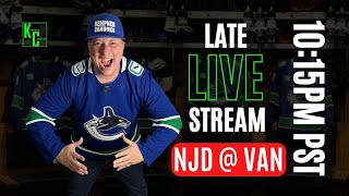 LATE LIVE Stream Devils 6  Canucks 5 [upl. by Fineberg]