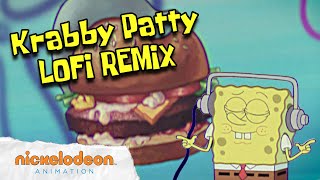 LoFi Krabby Patty Remix 🍔  SpongeBob SquarePants [upl. by Acquah]