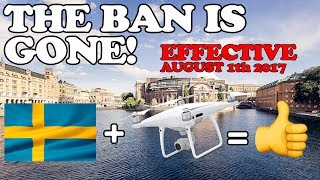 NEW DRONE LAWS IN SWEDEN  THIS YOU NEED TO KNOW IF YOU PLAN TO BRING YOUR DRONE HERE [upl. by Nayk245]