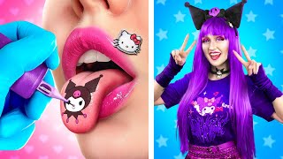 From Nerd Hello Kitty to Kuromi  Vampire Vs Kuromi [upl. by Allin]