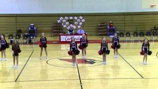 Landrum Middle School  Basketball Cheerleaders  2014 [upl. by Pietje597]