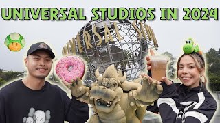 UNIVERSAL STUDIOS HOLLYWOOD FOOD TOUR IN 2024  Honest Reviews [upl. by Chantalle]