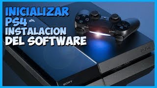 Inicializar PS4 y realizar instalación del software 🚑 [upl. by Twelve]