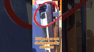 fridge door not closing properlyshorts short shortvideo workshoptamil [upl. by Rabka441]