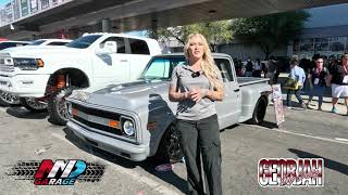 Georjah and this beautiful 1969 Chevy C10 Stepside Check It Out AMDGarage [upl. by Nonnair]