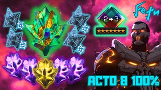 ¡MEGA Apertura 100 Acto 8  NEXO de 7⭐ X5 7⭐ Básicos X1 Titan y GEMA R3 de 7⭐  MCOC [upl. by Gnilyam]