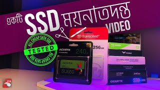 Almost All Budget SATA SSD Reviewed  Walton Transcend Team Colorful Gigabyte WD ADATA [upl. by Les]