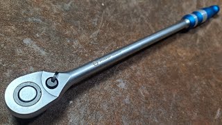 Oreillys PowerTorque 16quot 100Tooth 12quot Drive Long Handle Ratchet Review [upl. by Lorinda]