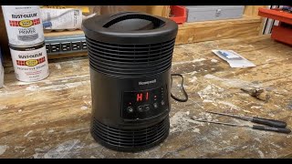 Honeywell 360 Surround Space Heater Flashing 88 Error Overheating Repair HHF370B [upl. by Aicenav]