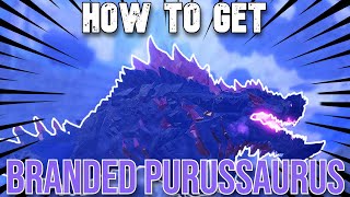 Dinosaur Simulator  Branded Purussaurus Showcase  HOW TO GET BRANDED PURUSSAURUS Is it Worth it [upl. by Shaner]