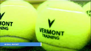 The Vermont Training Ball  Ideal for Tennis Coaches [upl. by Nauqes201]