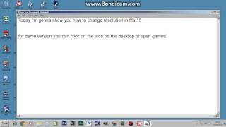change resolution in fifa 15 [upl. by Eceined]