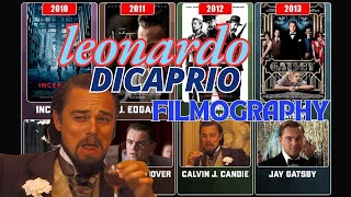 Every Leonardo DiCaprio Movie in One Video [upl. by Sucramad945]