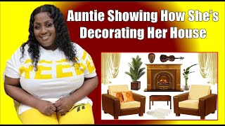 Auntie Showing How She’s Decorating Her House [upl. by Cower]