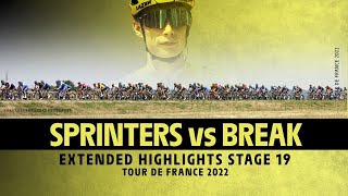 Highlights  Stage 19  TDF2022 [upl. by Merry969]