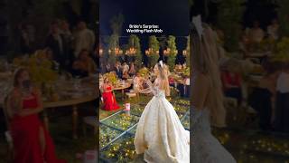 Who said brides can’t bust a move✨ Flash mob fun because this bride knows how to throw a party🪩💃🏼 [upl. by Coke]