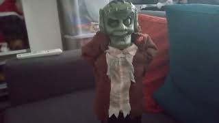 Halloween Animated Magic Power Mini Heads Up Frankenstein [upl. by Lorena]