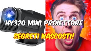 Recensione hy320 mini proiettore 4k qualità e funzionalità a 360° [upl. by Brick]