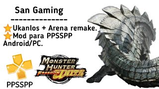 MHFU  MOD Ukanlos tutorial PPSSPP [upl. by Cartan]