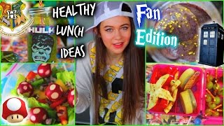 Healthy Lunch Ideas for School Fan Edition [upl. by Yarehs]