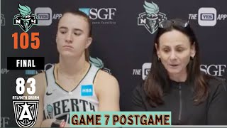 quotThats the Most Disrespectful Thing You Can Doquot Sabrina Ionescu Postgame Media wnba [upl. by Gurl]