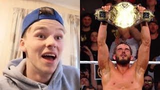 Johnny Gargano Wins NXT Title Reaction  WWE NXT TakeOver New York 2019 [upl. by Ennaylloh465]