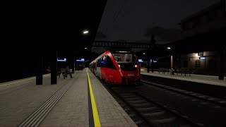 S1 5602 Schruns to Lochau Horbranz  TSW 4  SBahn Vorarlberg  Azurelmp [upl. by Wilber889]