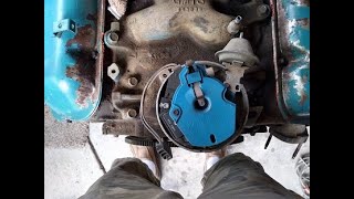 How To Install A Distributor And Set Initial Timing On A Big Block Or Small Block Chevy [upl. by Quigley432]