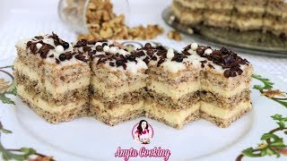 Prajitura Victoria cu nuca  Pastel con nueces  CC Esp Sub   🍰 Anyta Cooking [upl. by Gunnar599]